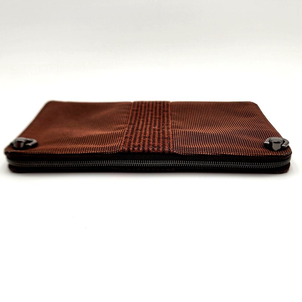 Hermes Round Zipper Long Wallet Yale Line Perth Gm Dark - Picture 7 of 16